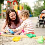 Family On Playground